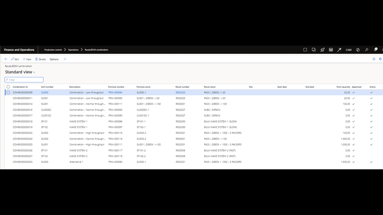 Snapshot 3 of Cegeka Food for Dynamics 365