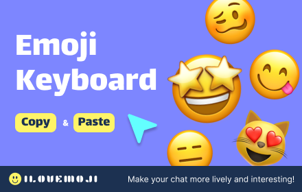 Emoji Keyboard - Ilovemoji small promo image