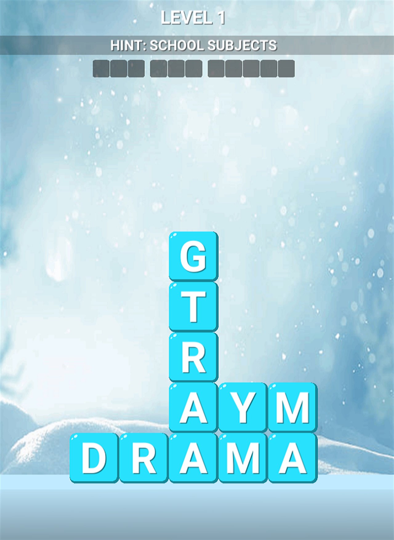 Word Stack Game screenshot 2