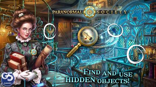 The Paranormal Society: Hidden Object Adventure screenshot 1