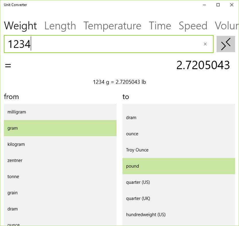 #2. Unit Converter (Windows) 由: asdf3333
