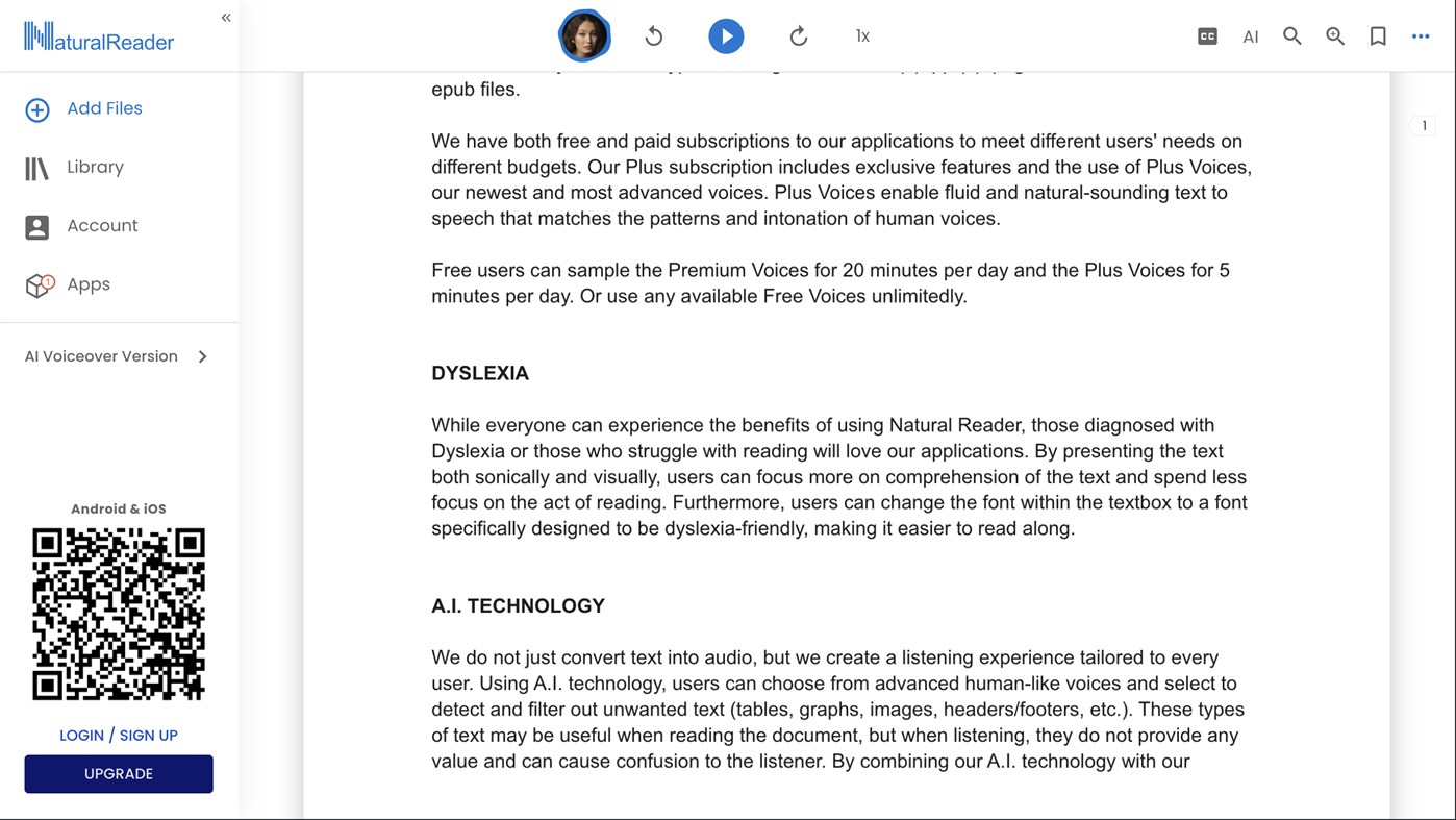 #2. NaturalReader AI Text to Speech (Windows) By: NaturalSoft