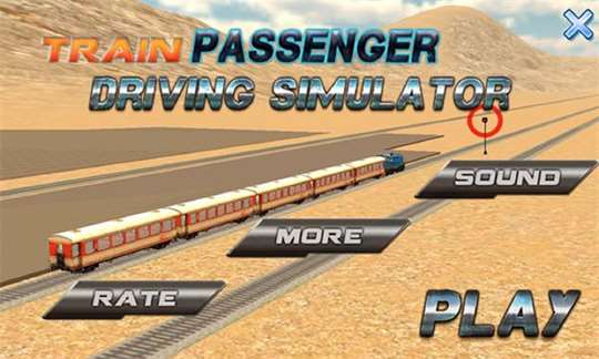 Train Passenger Driving Simulator 3D screenshot 1