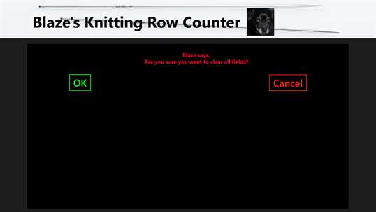 Blaze's Knitting Row Counter screenshot 5