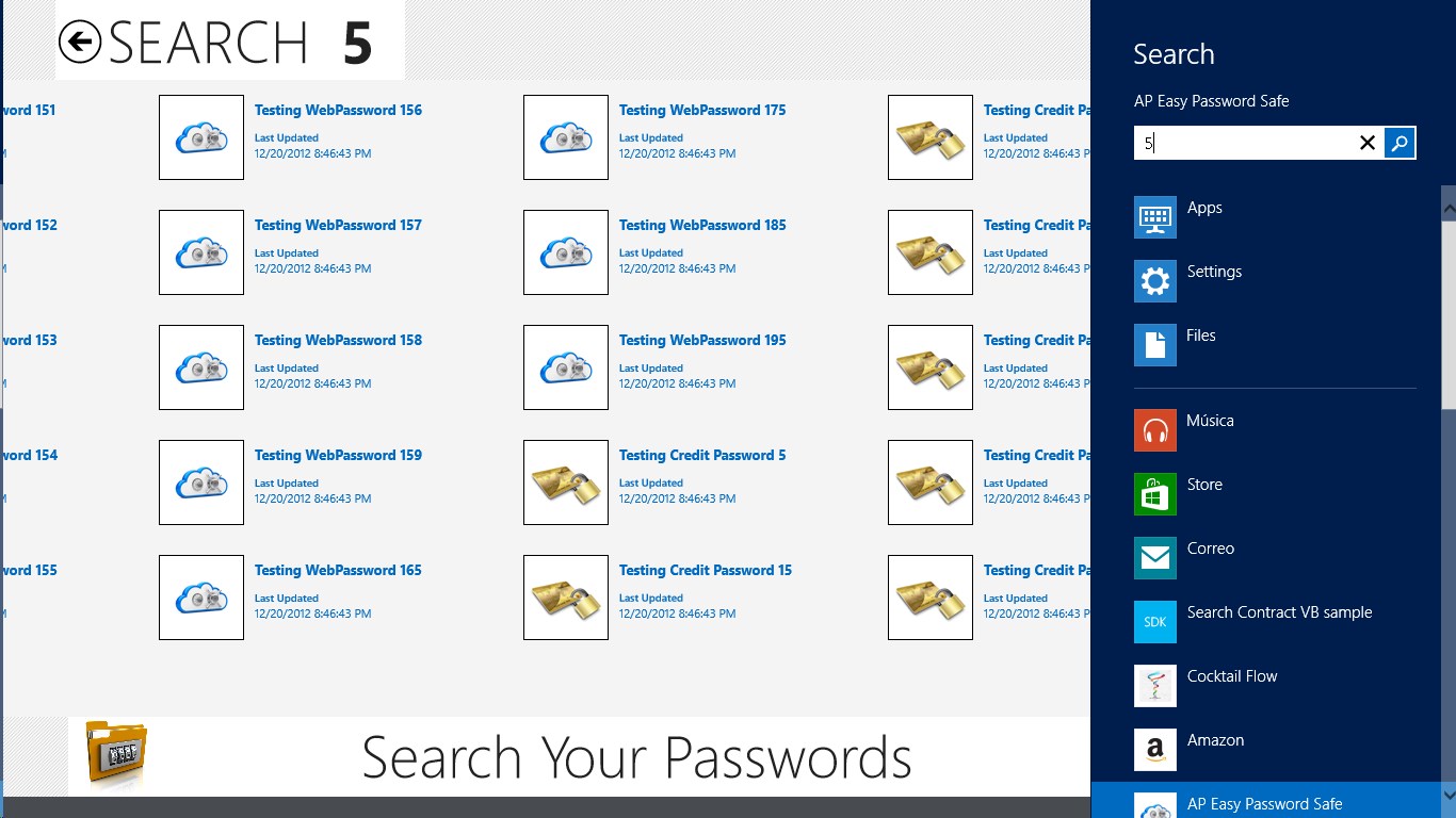AP Easy Password Safe for Windows 10