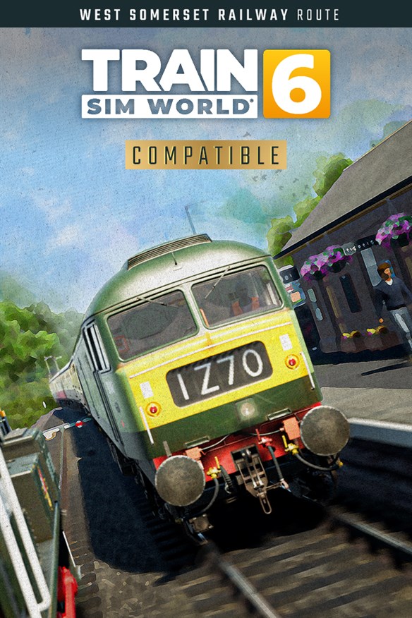 Train Sim World 6: West Somerset Railway Xbox Series X|S and Xbox One cover art