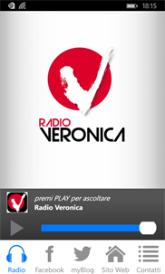 Veronica My Radio screenshot 1