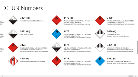 EIS Maritime Dangerous Goods (IMDG 2013) screenshot 8