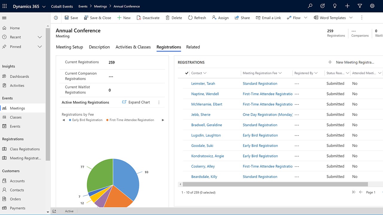 Snapshot 3 of Cobalt Association & Certification Management Software
