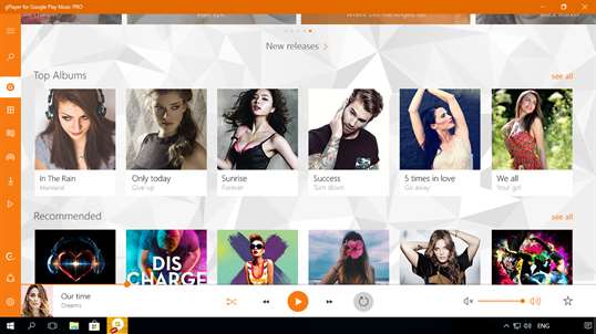 gPlayer for Google Play Music PRO screenshot 3
