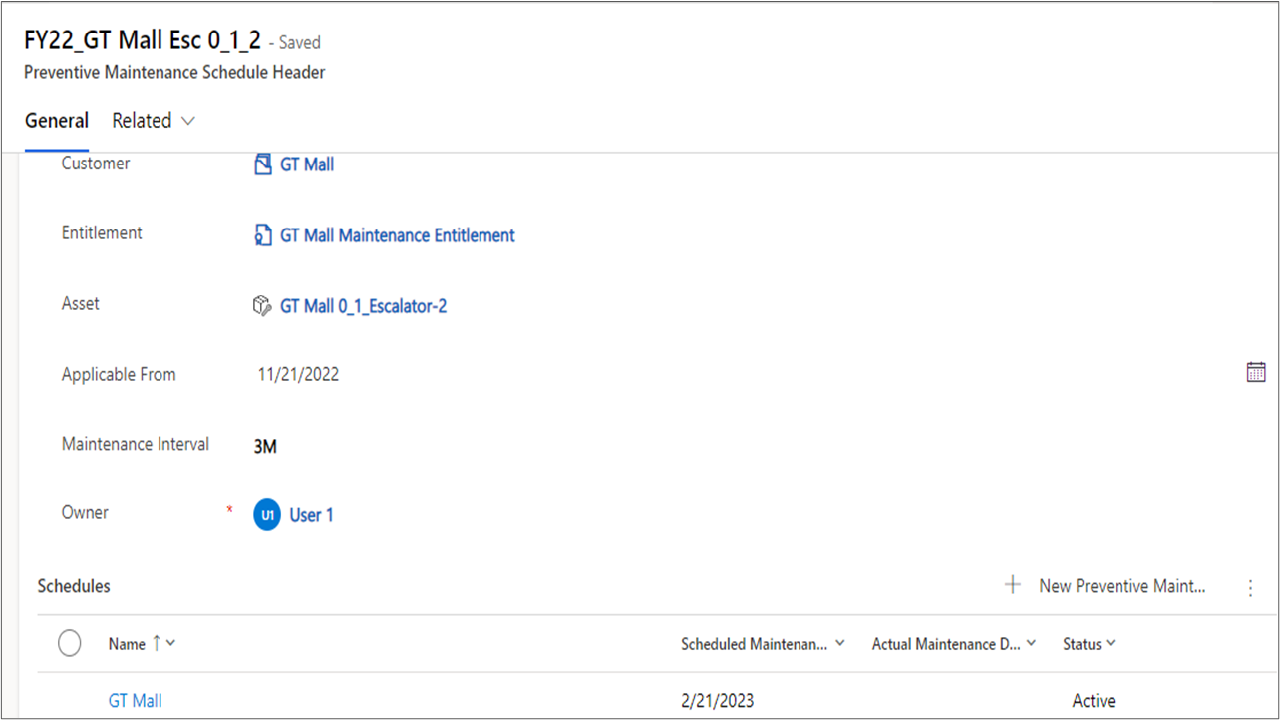 Snapshot 1 of Field Service Pro Solution