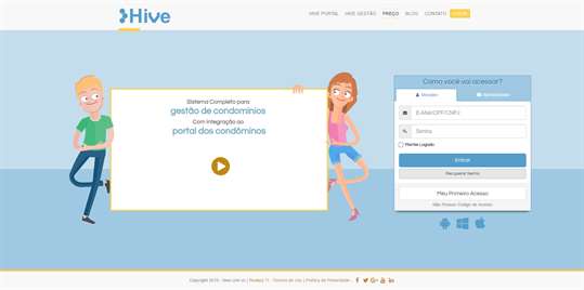 Hive Portal Win10 screenshot 1