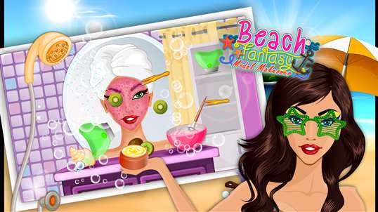 Beach Fantasy - A Fancy Dress up & Makeover Game for Girls screenshot 3