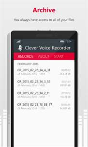 Clever Voice Recorder screenshot 2