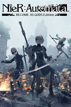 Cover poster for NieR:Automata BECOME AS GODS Edition