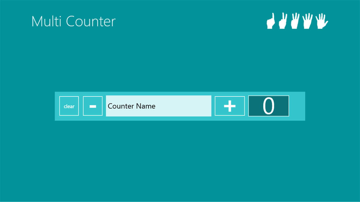 #1. Multi Counter (Windows) 由: Crispy Apps