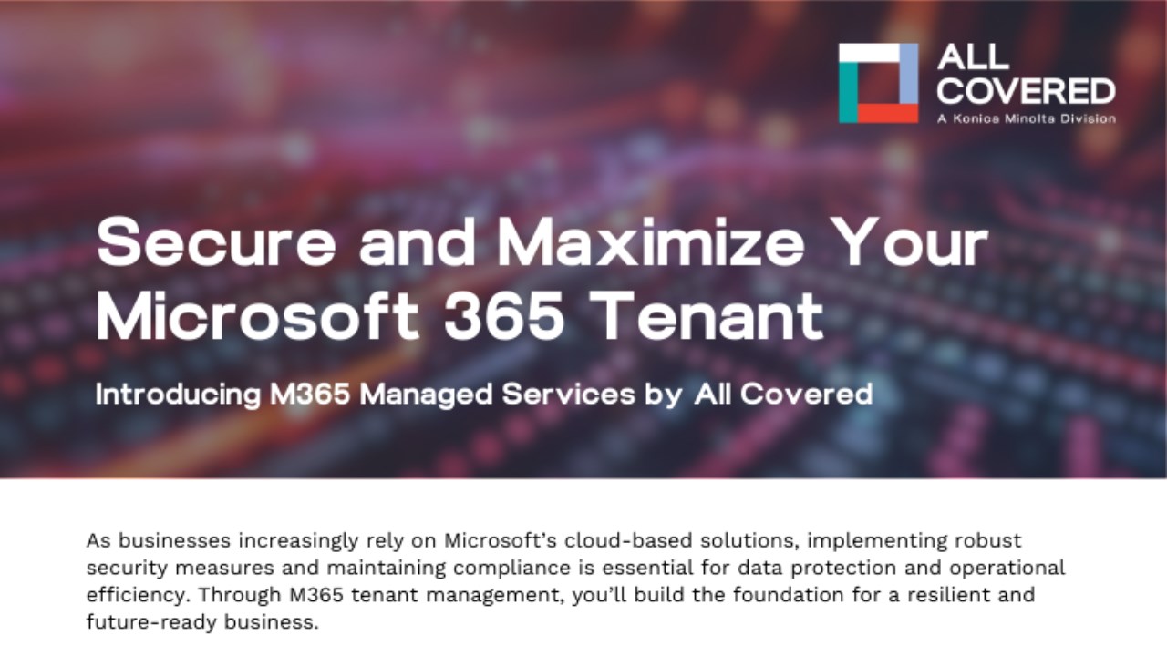 Snapshot 2 of Secure and Maximize Your Microsoft 365 Tenant with Manage & Protect