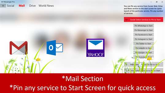 All Messenger : Social,Mails,Drives screenshot 6