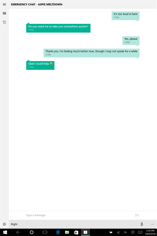 #6. Emergency Chat (Windows) 게시자: NOVALISTIC