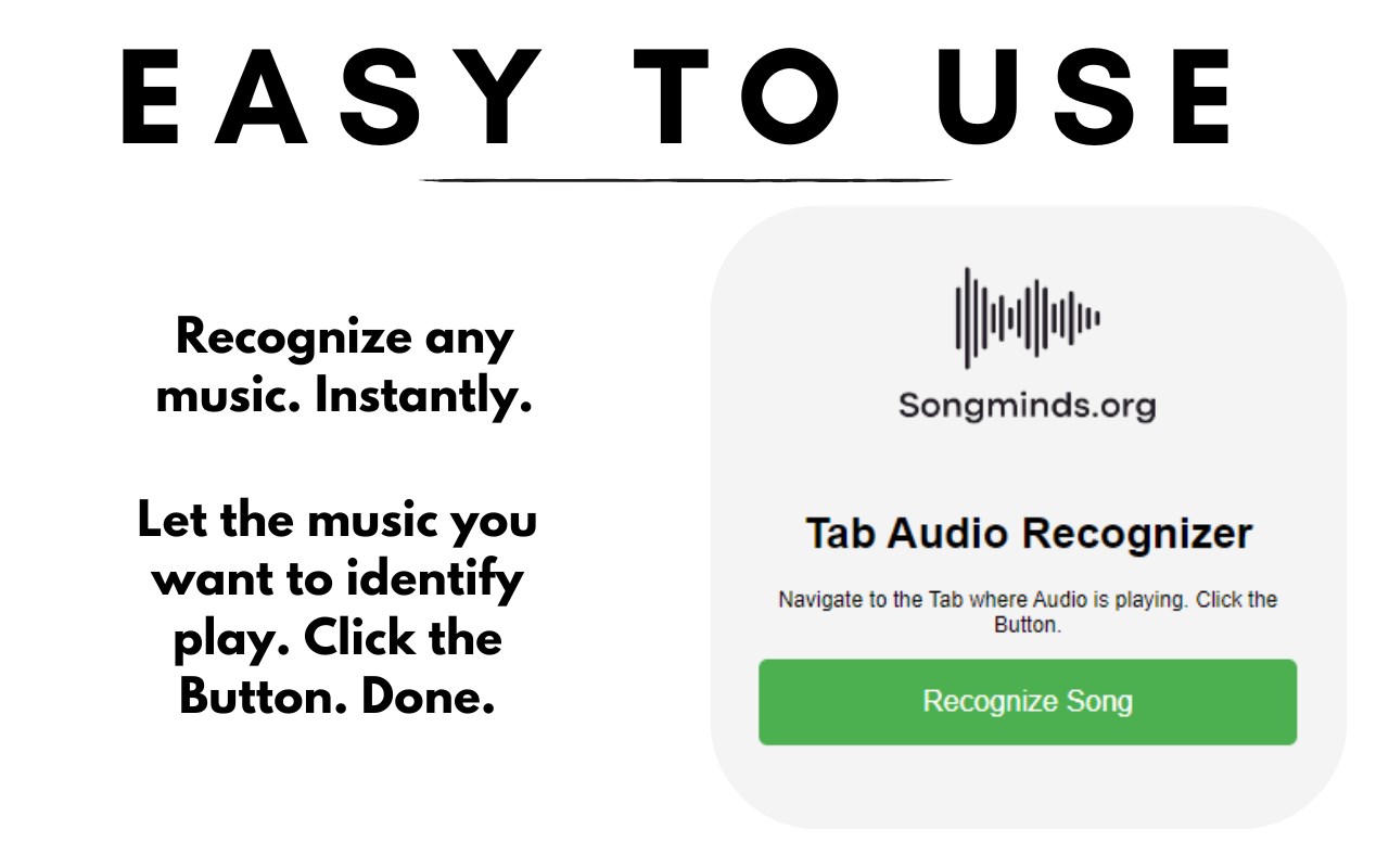 Song Finder - Identify any Song in your Browser with Song Recognizer App