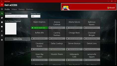 Sports Cloud Screenshots 2