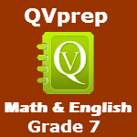 QVprep Math English Grade 7