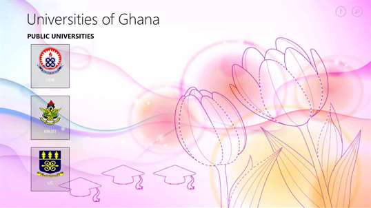 Universities of Ghana screenshot 2
