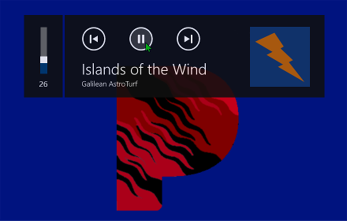 Pandora Media Session Support