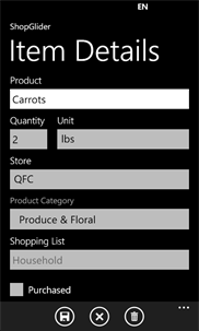 ShopGlider Shopping List Lite screenshot 6