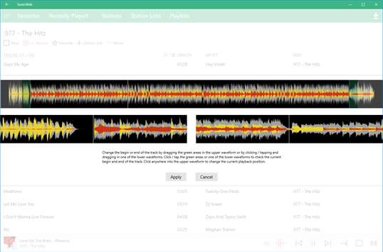 SonicWeb Internet Radio Player screenshot 5