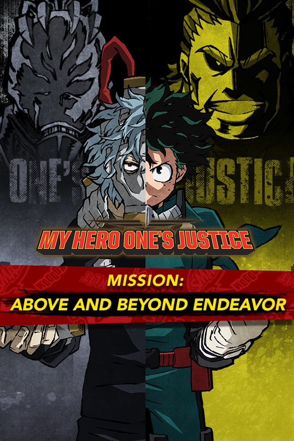 MY HERO ONE'S JUSTICE Mission: Above and Beyond Endeavor Xbox Series X|S and Xbox One cover art