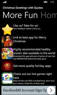 Christmas Greetings with Quotes screenshot 5