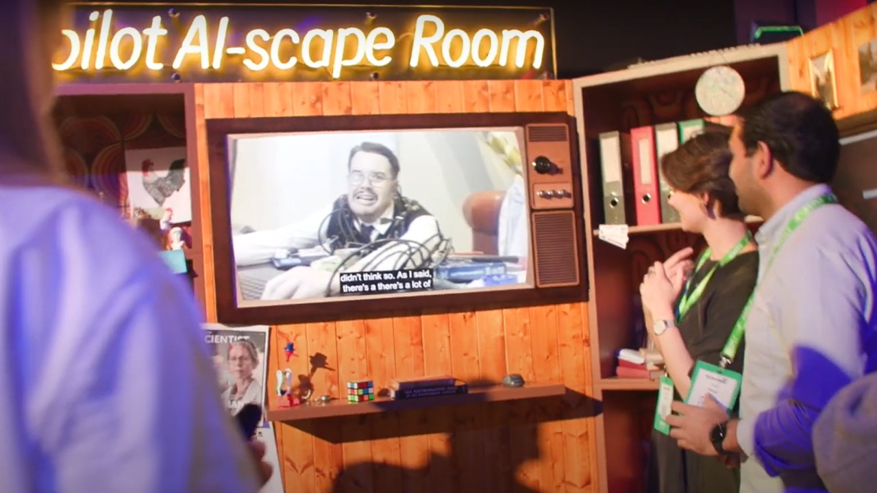 Snapshot 1 of AI Scape Room Experience