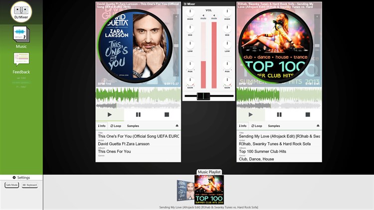 DJ Mixer App - Mix Music - PC - (Windows)
