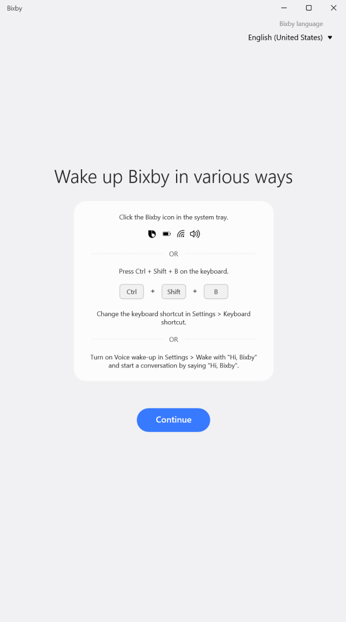 Bixby Screenshot