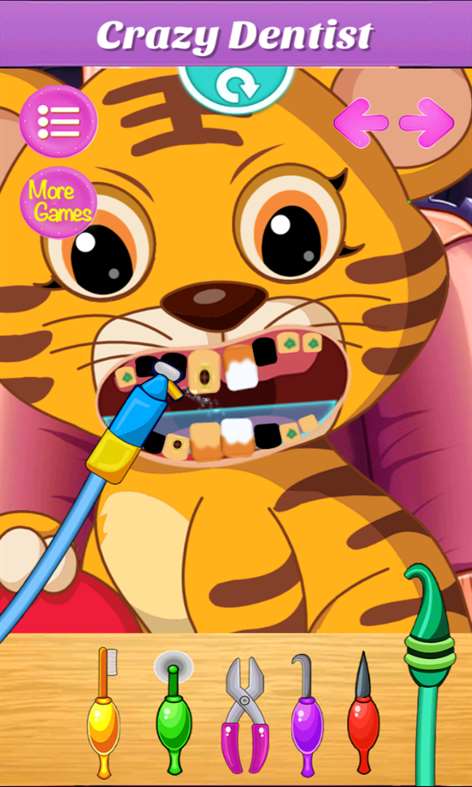 Baby Tiger At the Dentist Screenshots 1