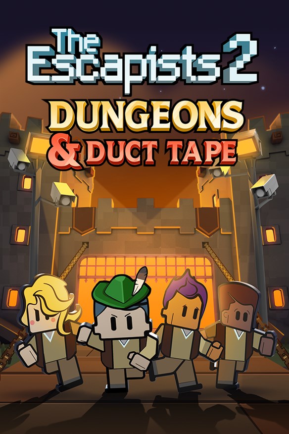 The Escapists 2 - Dungeons and Duct Tape Xbox Series X|S and Xbox One cover art