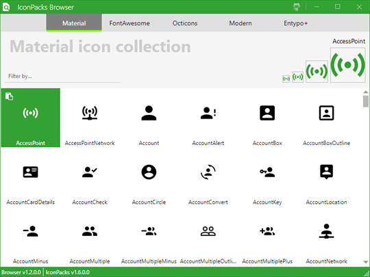 IconPacks screenshot 1