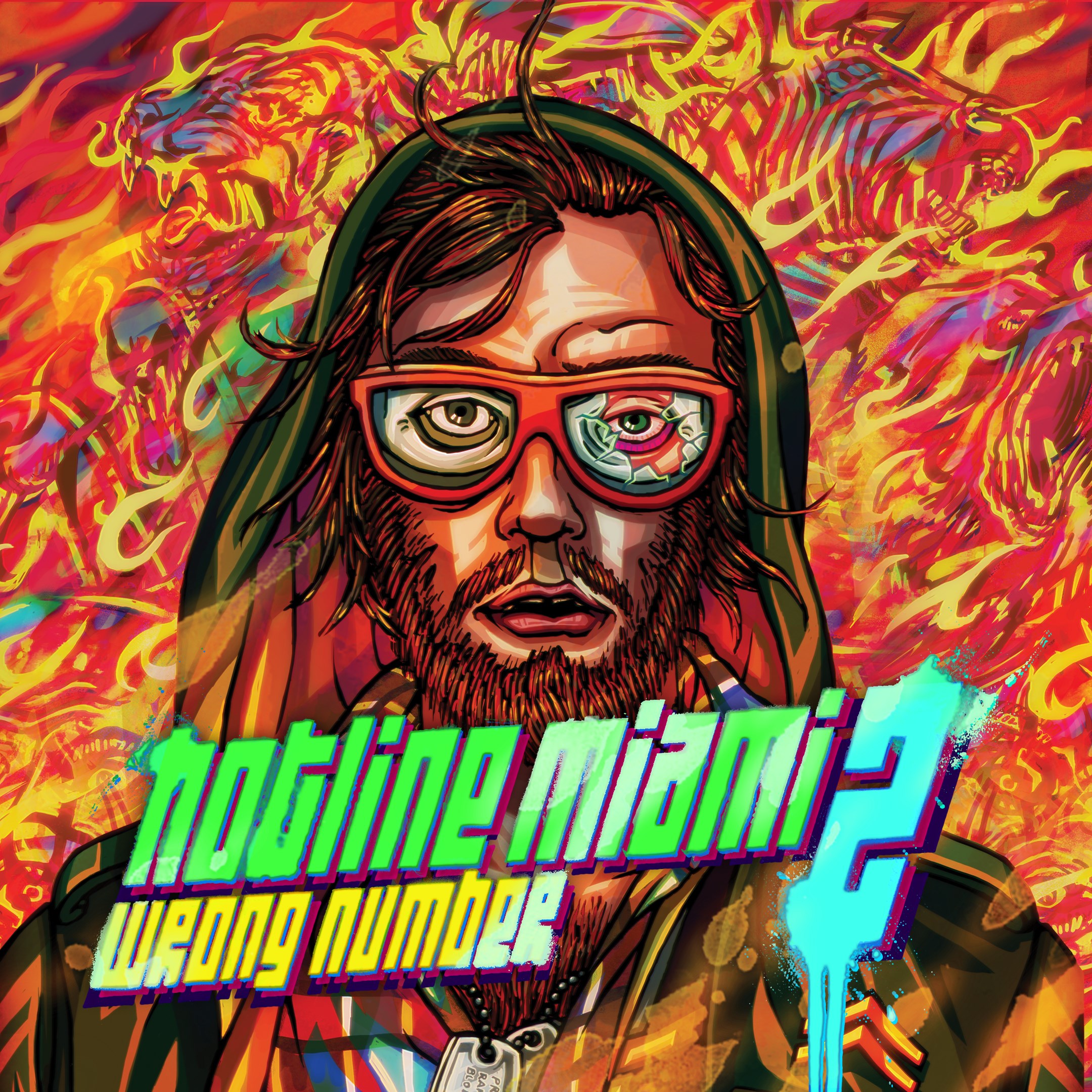 Hotline miami special edition. Хотлайн Майами 2 Вронг намбер. Хотлайн Майами 2 обложка. Плакат Хотлайн Майами.