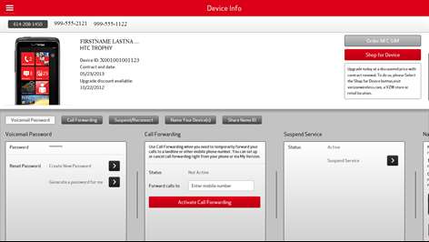 My Verizon Mobile Screenshots 2