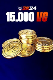 Paquete de 15,000 monedas virtuales de WWE 2K24