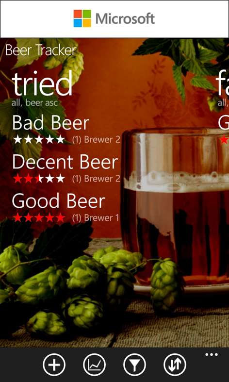 Beer Tracker Screenshots 1