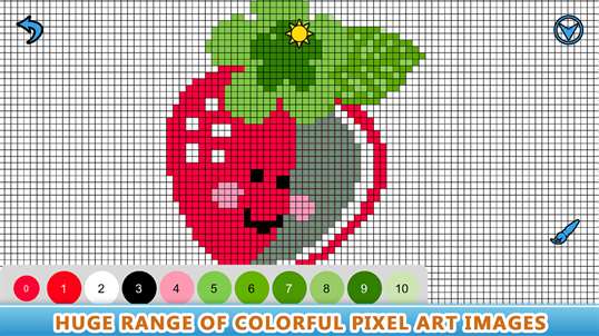 Pixel Art - Sandbox Number Coloring Book - Color by Number screenshot 2