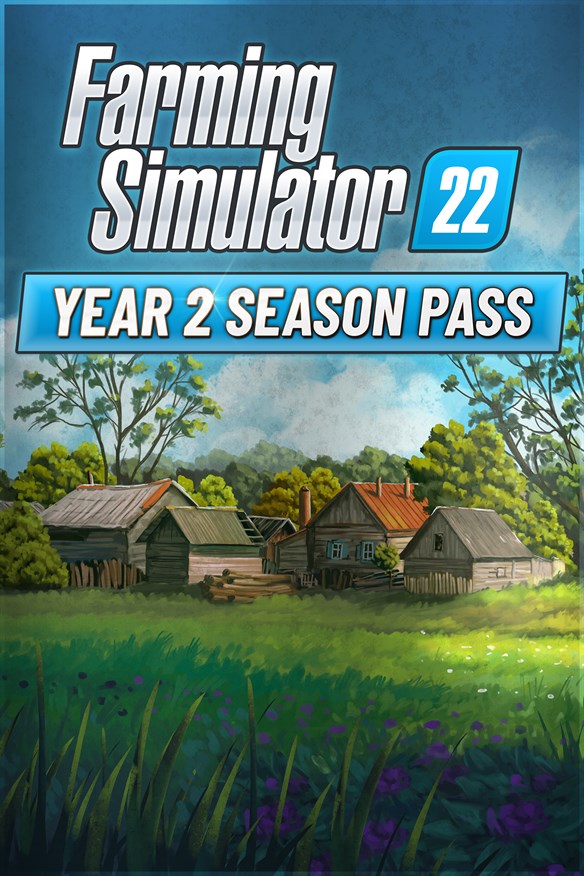 Farming Simulator 22: Year 2 Season Pass (PC) Xbox Series X|S and Xbox One cover art