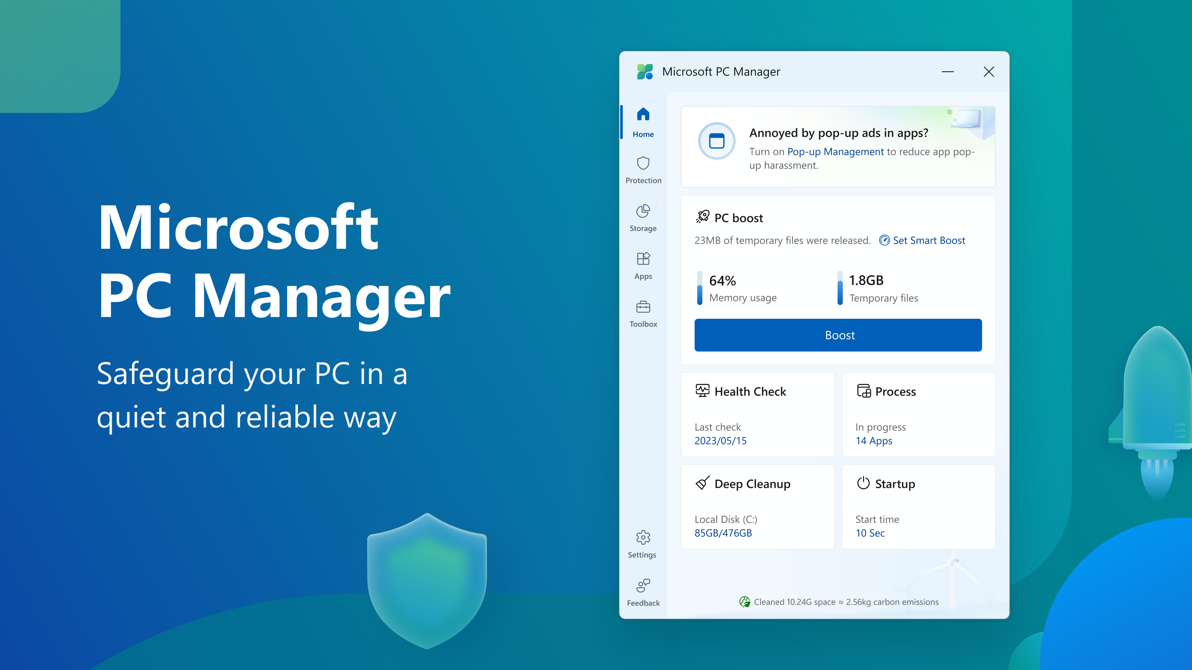 Microsoft PC Manager - Microsoft Apps