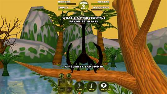 Virtual Pet Dinosaur: Pterodactyl screenshot 4
