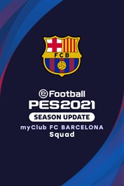 eFootball PES 2021 myClub FC BARCELONA Squad