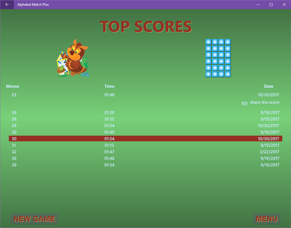 #4. Alphabet Match Plus (Windows) 由: CompaNova LLC