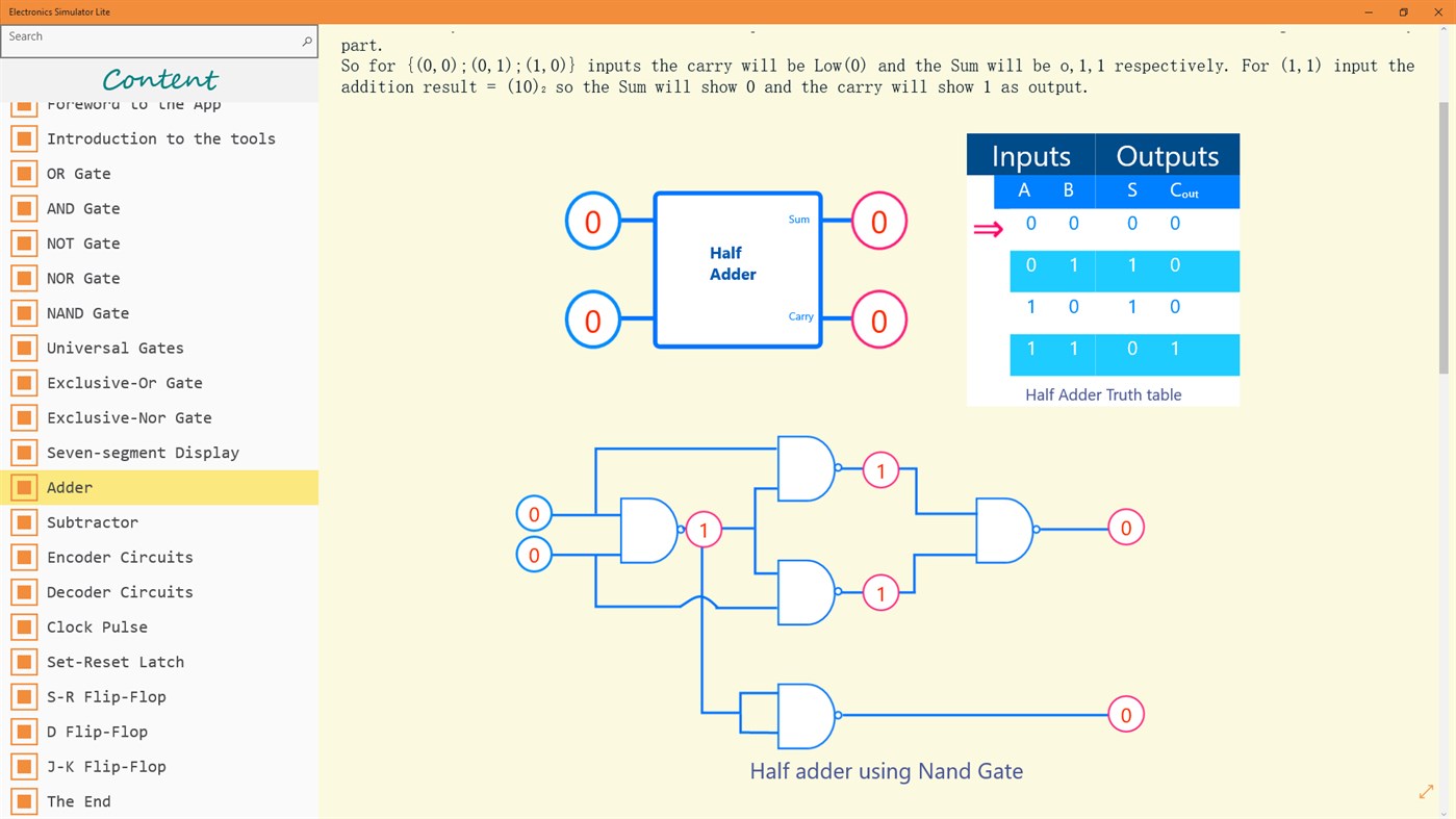 #6. Electronics Simulator Lite (Windows) 由: Apphub_Cosmos.sp963