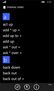 Phrasal Verbs screenshot 1